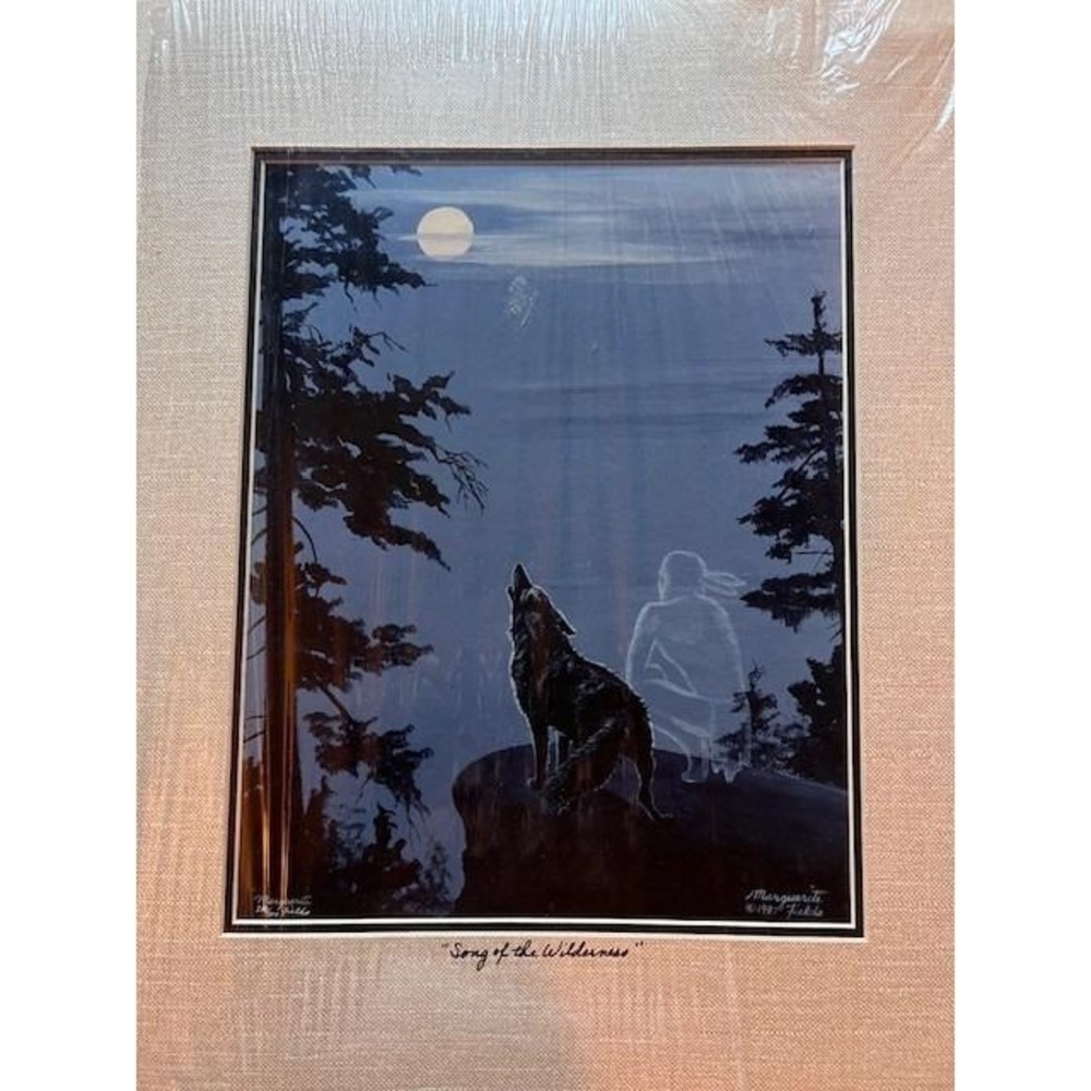 Marguerite Fields Signed & Numbered Print "SONG OF THE WILDERNESS" 233/500